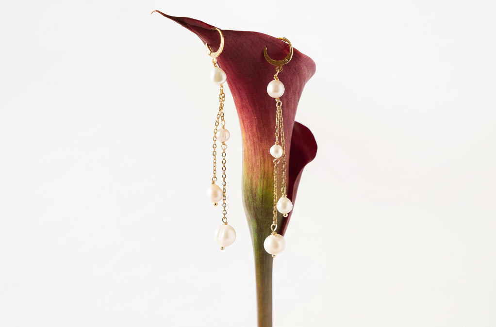 Aretes Carmesí
