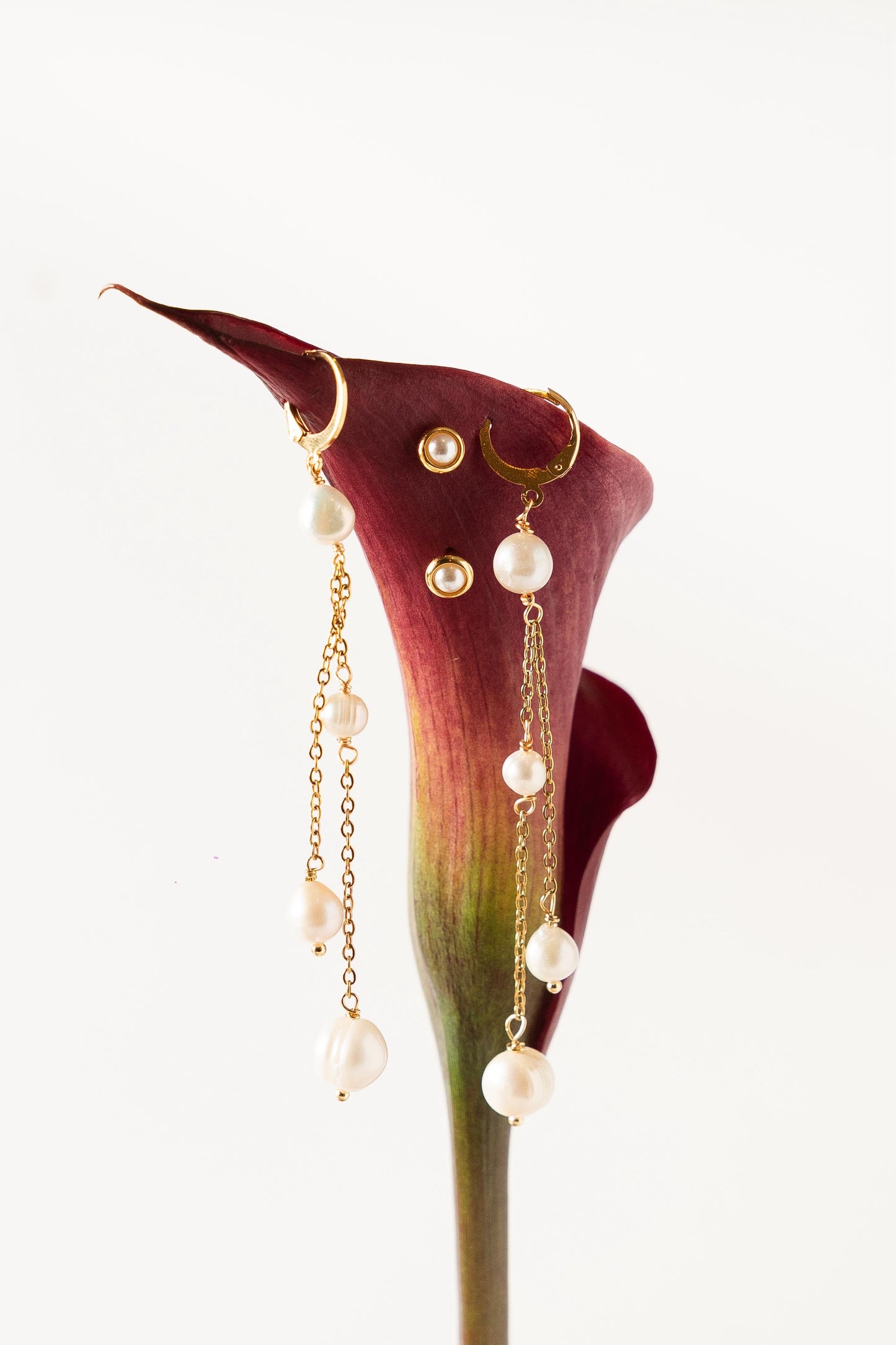Aretes Carmesí