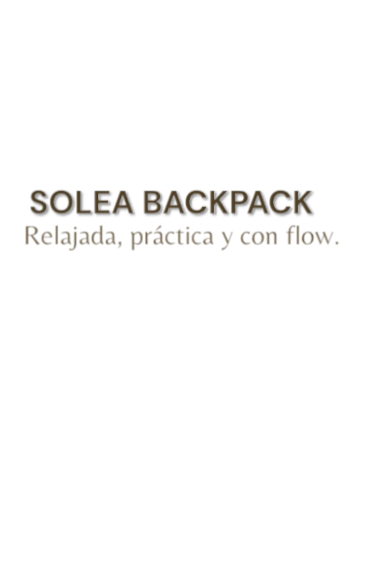 SOLEA BACKPACK