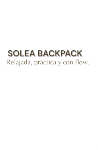 SOLEA BACKPACK
