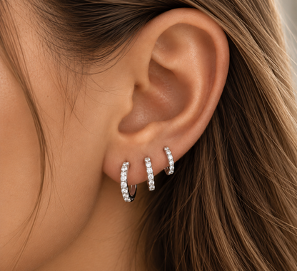 Aretes Kyoto | Silver