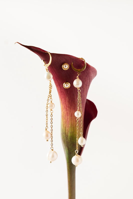 Aretes Carmesí